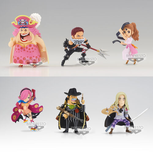 Pack 12 figures One Piece The Great Pirates 100 Landscapes vol.9 World Collectable assorted 7cm