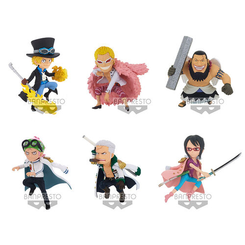 One Piece World Collectable New figure assorted 7cm