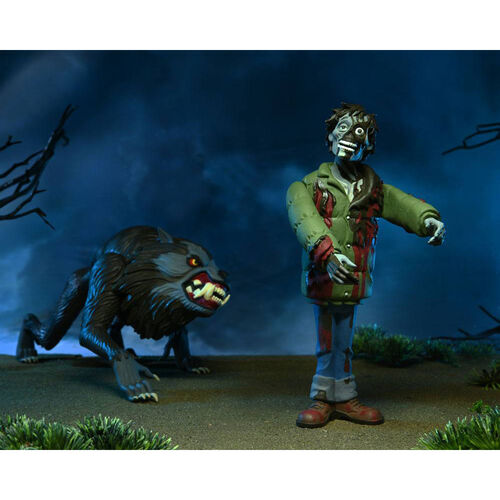 Werewolf in London Toony Terrors Jacks and Kessler Wolf blister figures 15cm