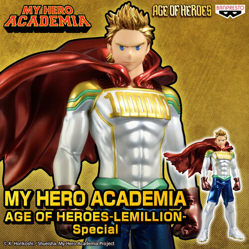 My Hero Academia Age of Heroes Lemillion figure 18cm