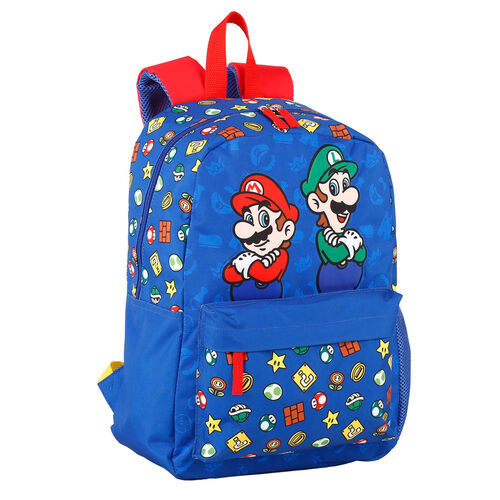 Super Mario Bros Mario and Luigi backpack 41cm