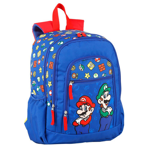 Super Mario Bros Mario and Luigi backpack 40cm