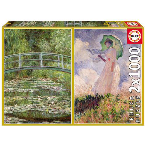 Monet puzzle 2x1000pcs