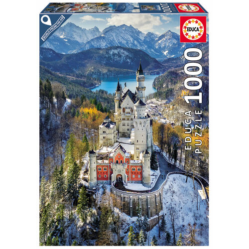 Puzzle Castillo de Neuschwanstein 1000pzs