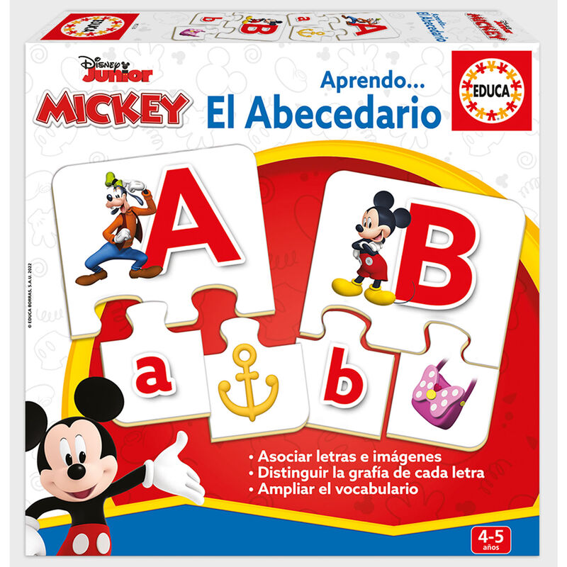 Disney Mickey Learning the alphabet game