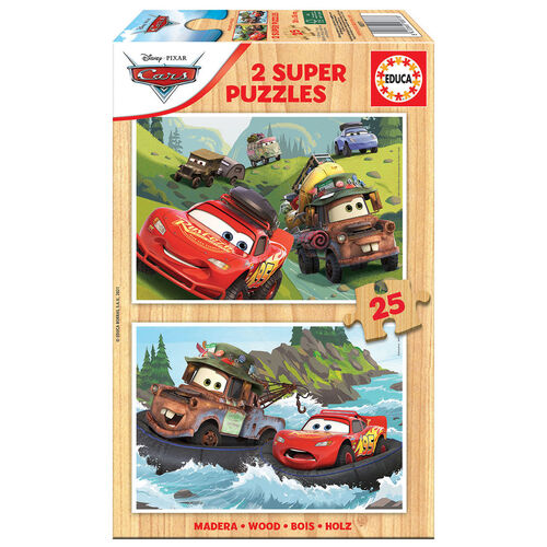 Puzzle Cars Disney Pixar 2x25pzs