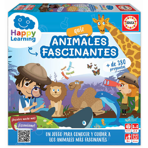 Spanish Fascinating Animals game