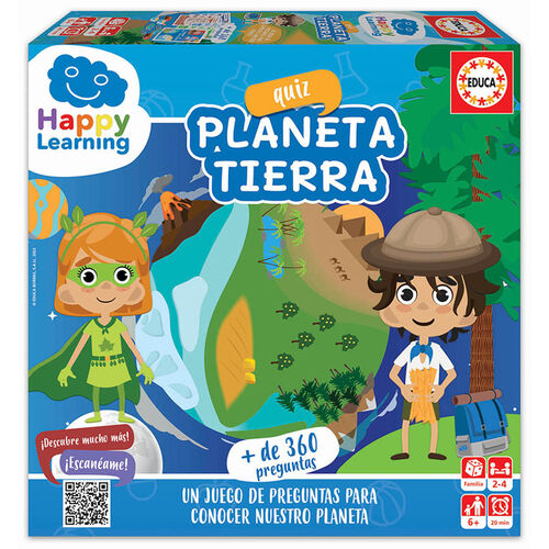 Spanish Happy Leaning Planet Earth board game