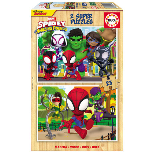 Marvel Spidey Amazin Friends puzzle 2x25pcs