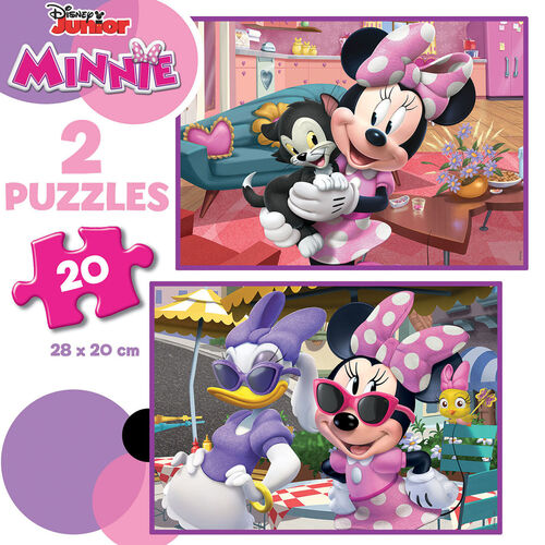 Puzzle Minnie Disney 2x20pzs
