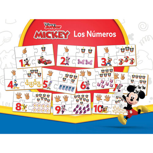 Juego Aprendo los numeros Mickey Disney