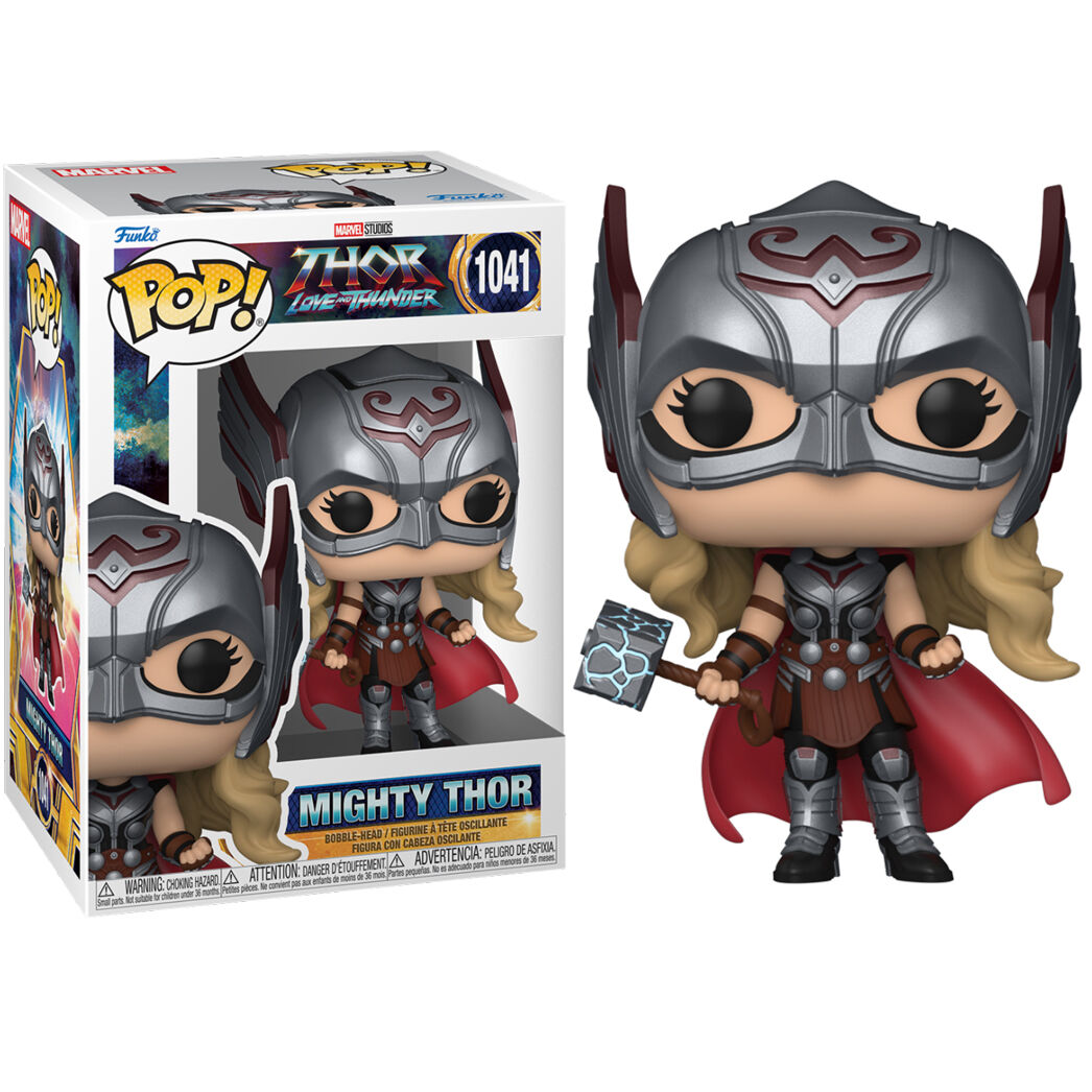 Funko POP o Figura POP Marvel Thor Love and Thunder Mighty Thor - 1041