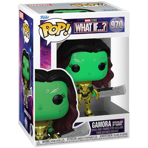 Figura POP Marvel What If Gamora w/Blade of Thanos