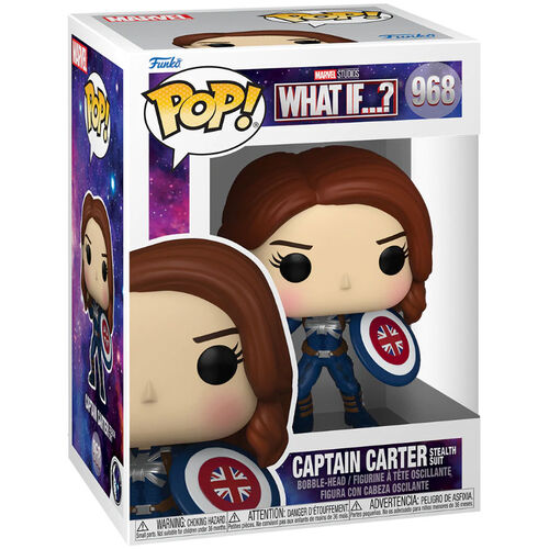 Figura POP Marvel What If Captain Carter Stealth