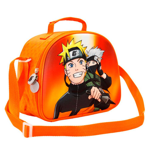 Naruto Kids School Backpack 3-Piece Set With Diagonal Lunch Bag Pencil Case 