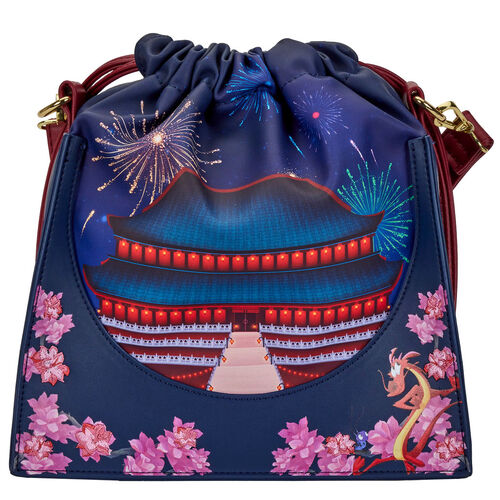 Loungefly Disney Mulan Castle crossbody bag