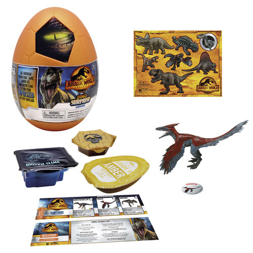 Jurassic World Edition Slime Captivz Dominion surprise egg