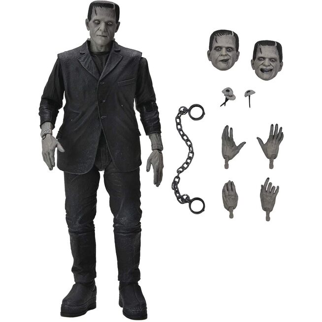 Figura Ultimate Frankenstein Monster Black and White Universal Monsters 18cm