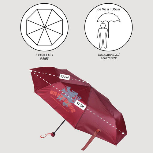 Harry Potter Umbrella Gryffindor Red 
