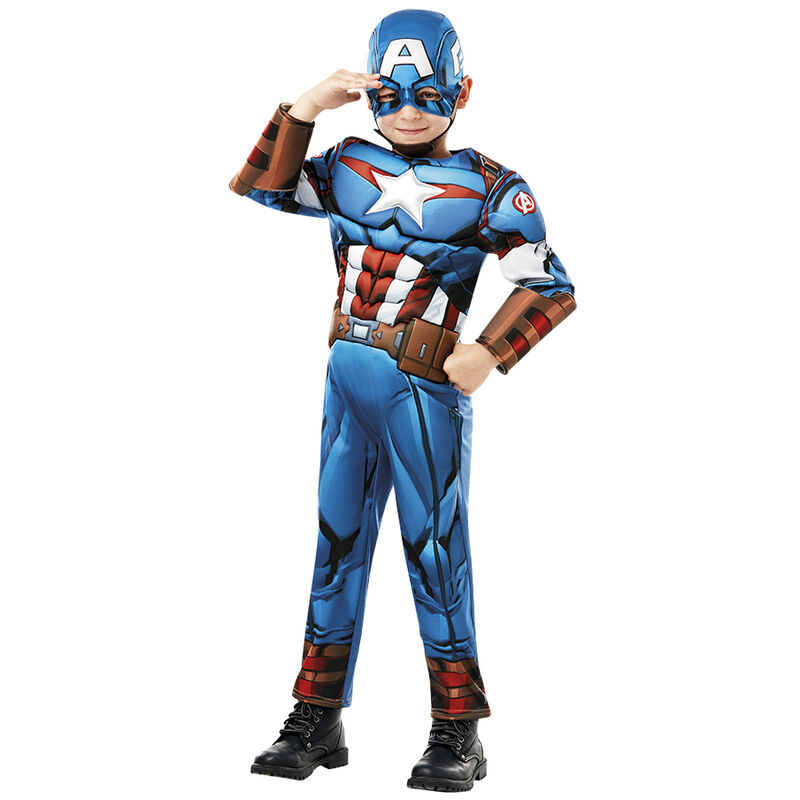 Marvel Avengers Captain America Deluxe kids costume