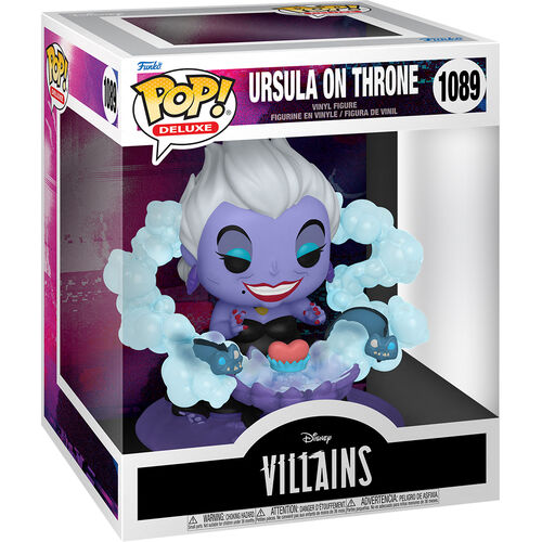 Figura POP Villains Ursula on Throne