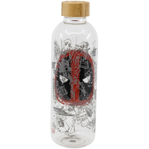 Botella cristal Deadpool Marvel 1030ml