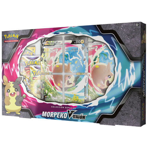 Blister juego cartas coleccionables Morpeko V Union Pokemon espaol