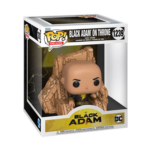 Figura POP DC Comics Black Adam - Black Adam on Throne