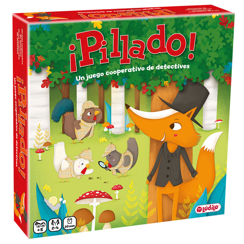 Spanish ¡Pillado! game