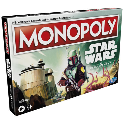 Spanish Star Wars Boba Fett Monopoly game
