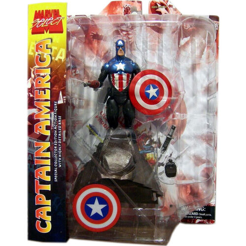 Figura Capitan America Marvel Select 18 cm