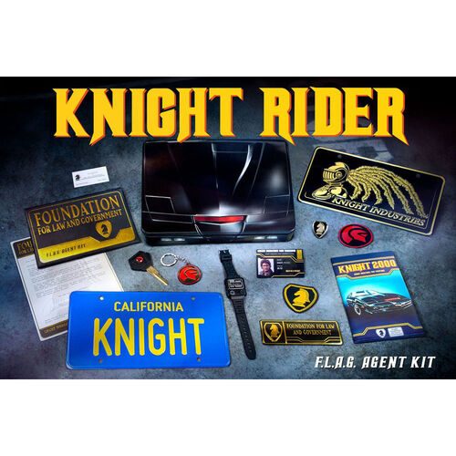 Knight Rider Flag Agent kit replica