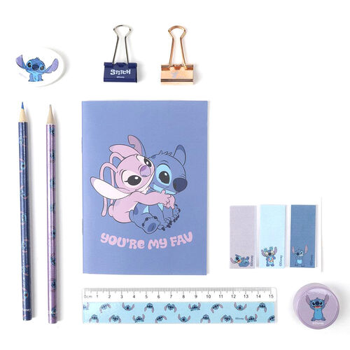Disney Stitch Art Stationery Set
