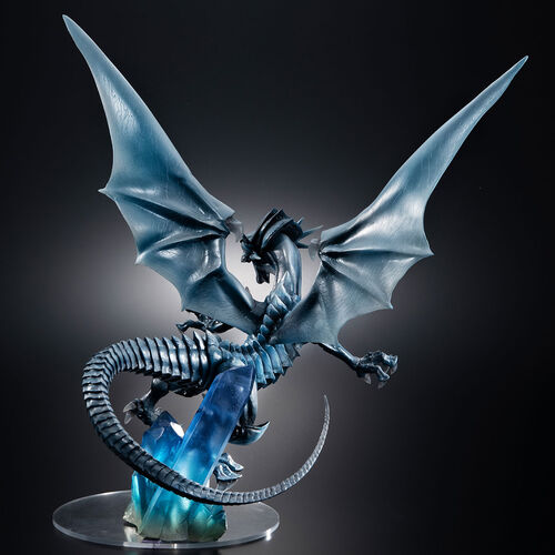 Figura Blue Eyes White Dragon Duel Monsters Art Works Holographic Edition Yu-Gi-Oh!  28cm