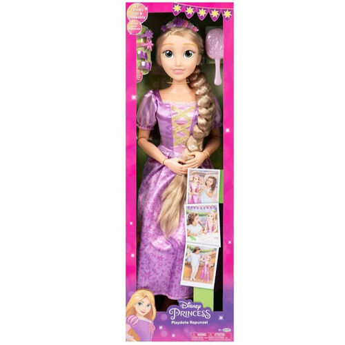 Mueca Rapunzel Enredados Disney 80cm