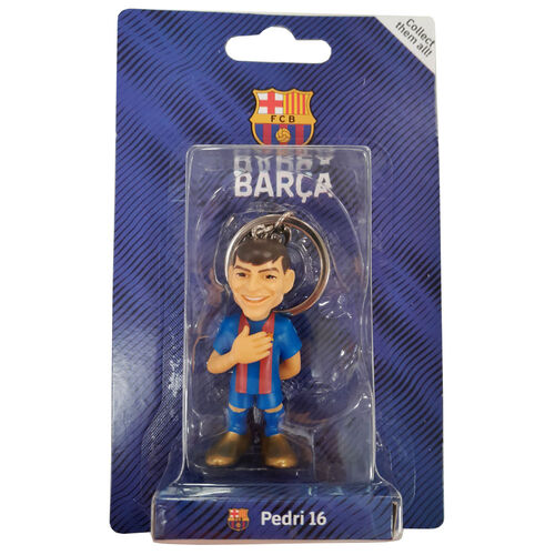 FC Barcelona Pedri Minix keychain figure 7cm