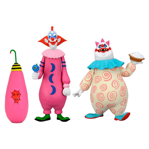 Blister 2 Figuras Toony Terrors Slim y Chubby Killer Klowns from Outer Space 15cm