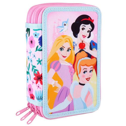 Disney Princess triple pencil case