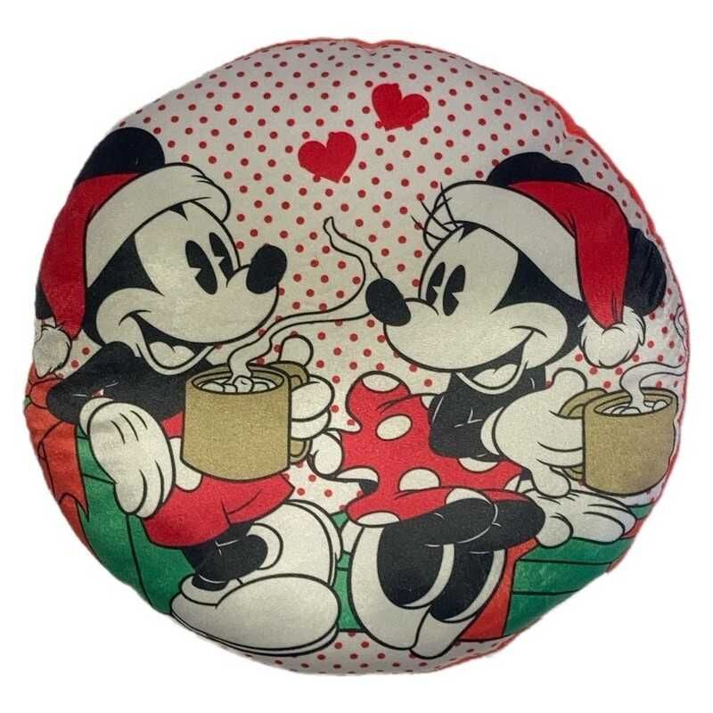 Cojin 3D Mickey & Minnie Christmas Disney