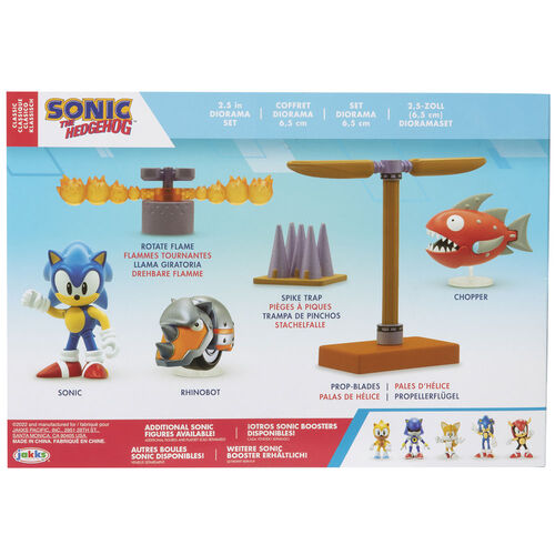 Blister diorama Sonic The Hedgehog 6cm