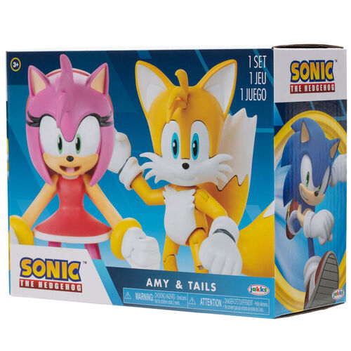 Set figuras Tails & Modern Army Sonic The Hedgehog 10cm