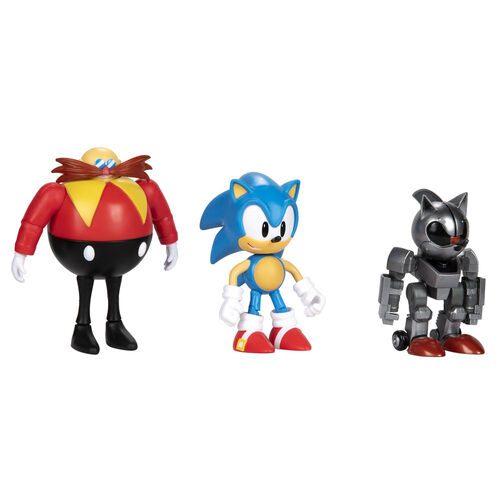 Sonic The Hedgehog 30th Anniversary pack 3 figures 10cm