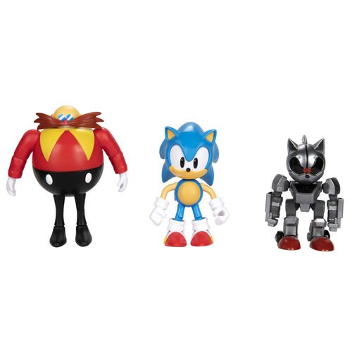 Sonic The Hedgehog 30th Anniversary pack 3 figures 10cm