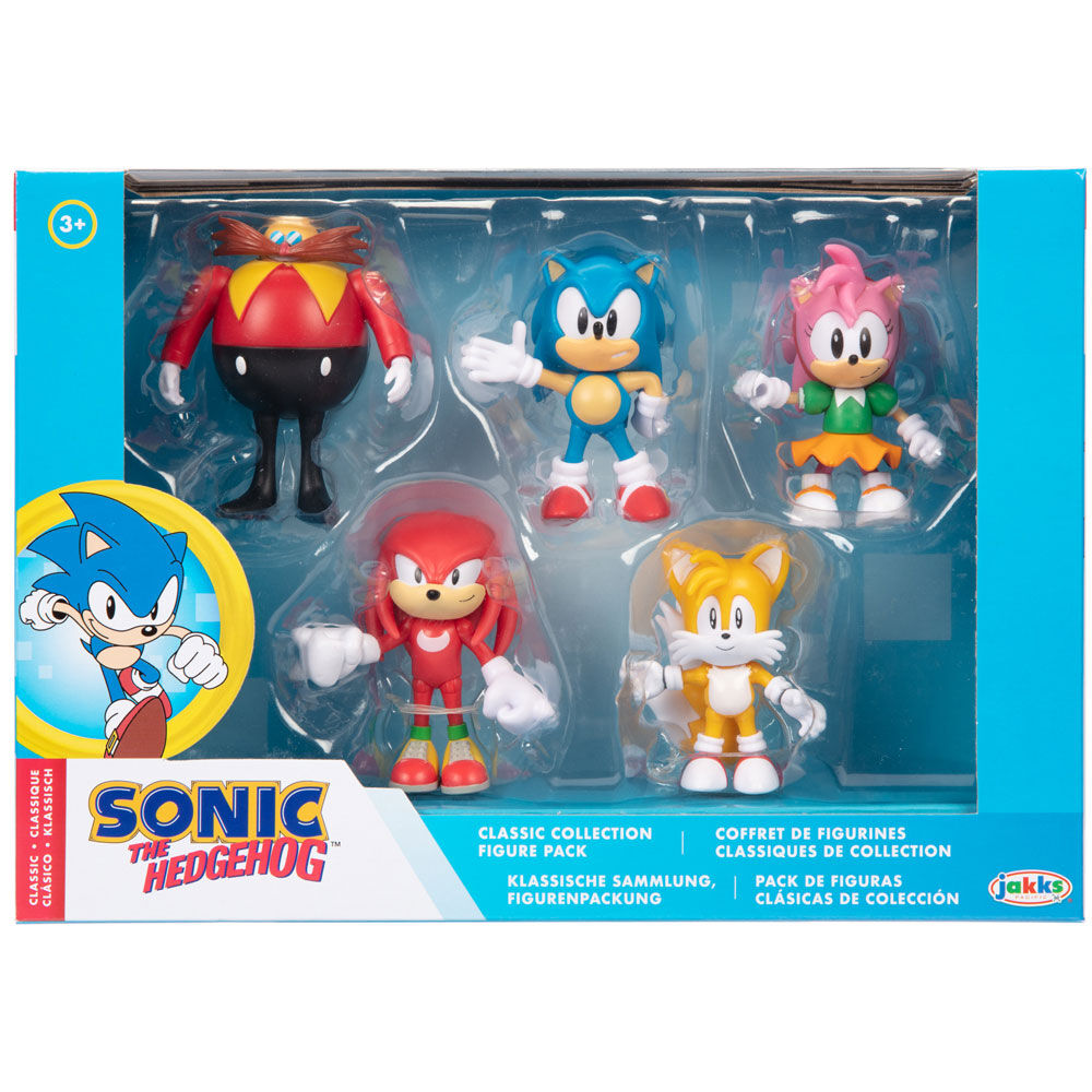Sonic The Hedgehog pack 5 figures 6cm