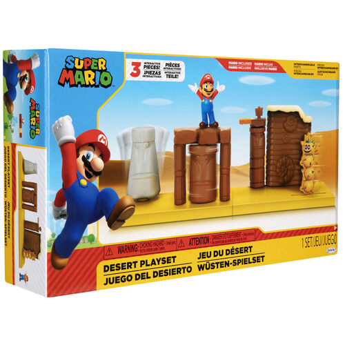 Super Mario Bros Desert playset