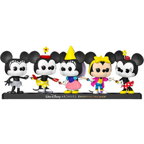 Blister 5 figuras POP Disney Minnie Mouse Exclusive