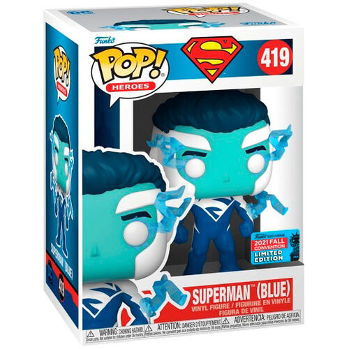 POP figure DC Comics Superman Blue Exclusive