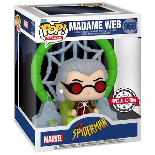POP figure Marvel Spiderman Madame Web Exclusive