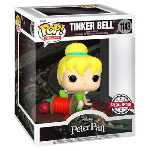 Figura POP Disney Peter Pan Tinker Bell on Spool Exclusive