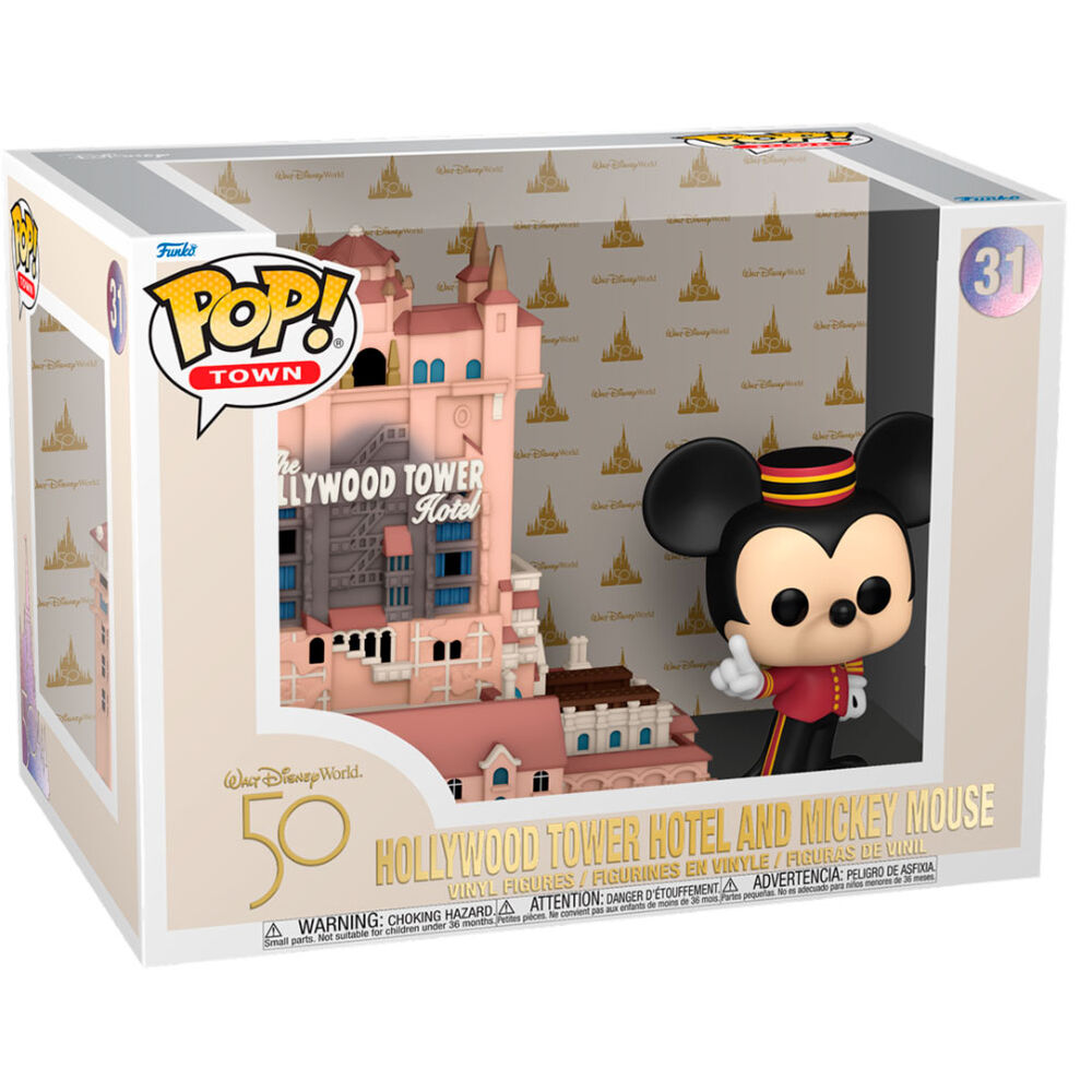 Funko POP o Figura POP Walt Disney World 50th Anniversary Hollywood Tower Hotel and Mickey Mouse - 31